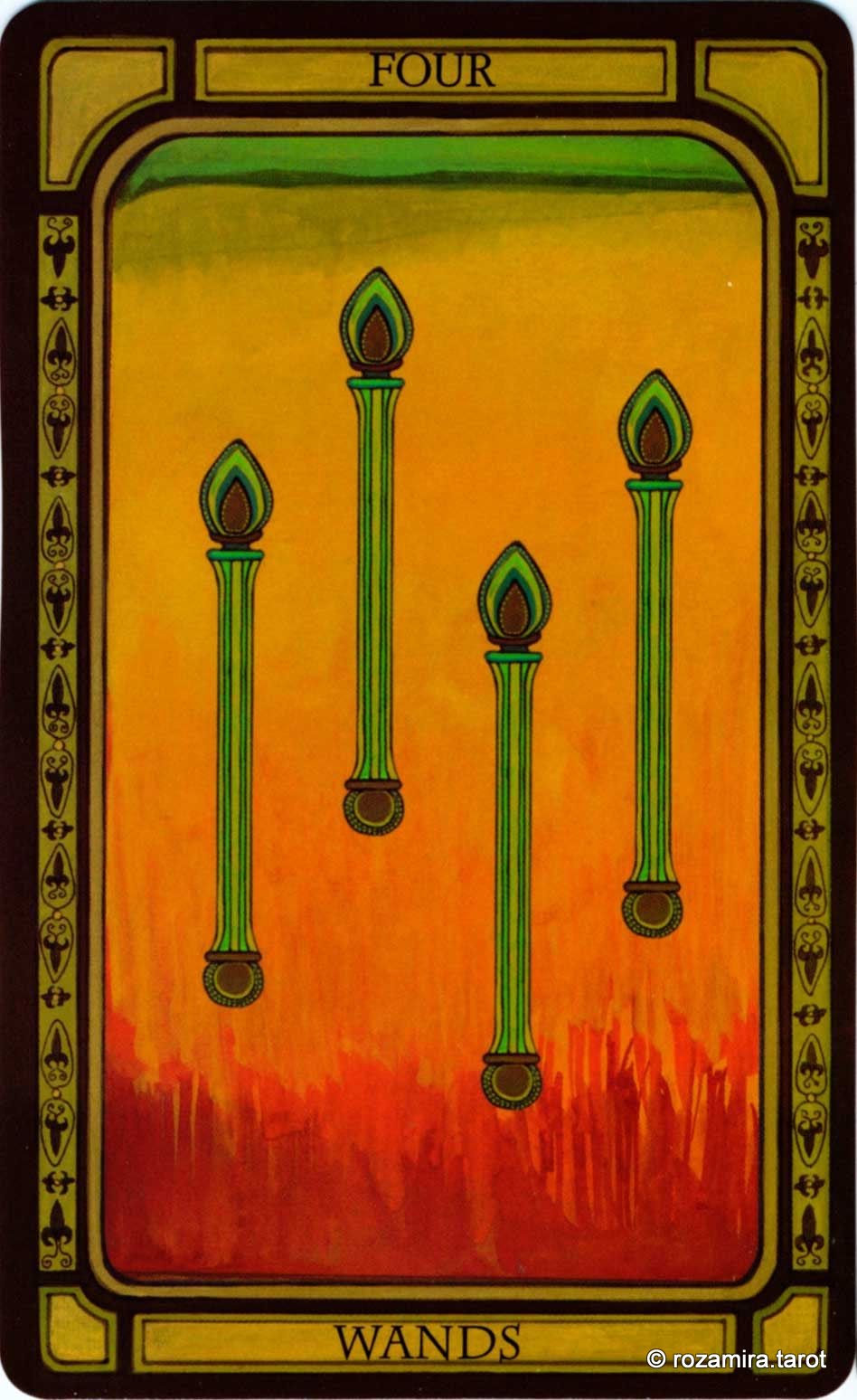 The Golden Tarot (Liz Dean)